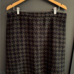 Tommy Hilfiger Houndstooth Skirt